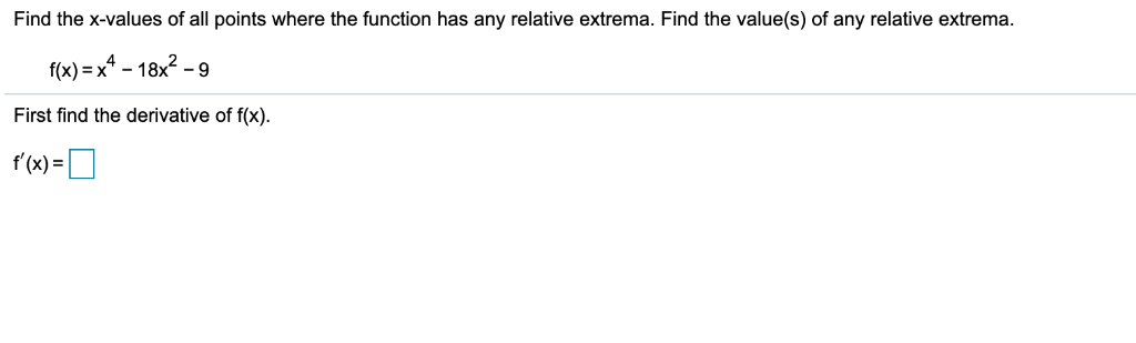 Solved Find the x-values of all points where the function | Chegg.com