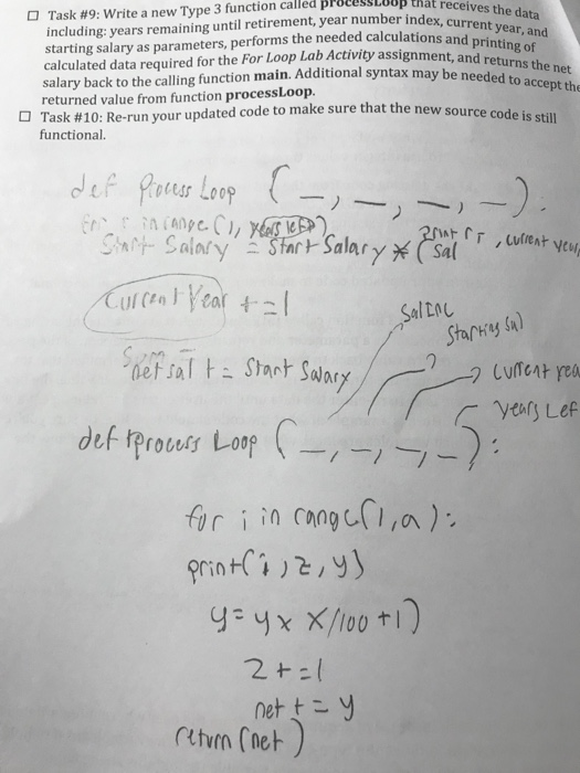Solved and scientists Using Functions Lab Activity For this | Chegg.com