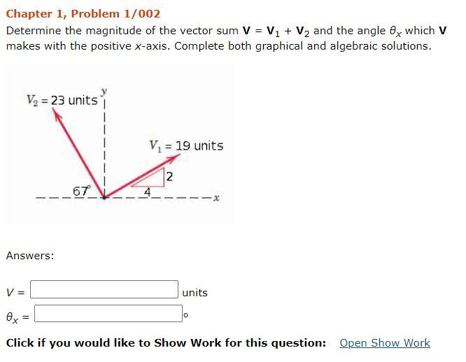 Solved Chapter 1, Problem 1/002 Determine the magnitude of | Chegg.com