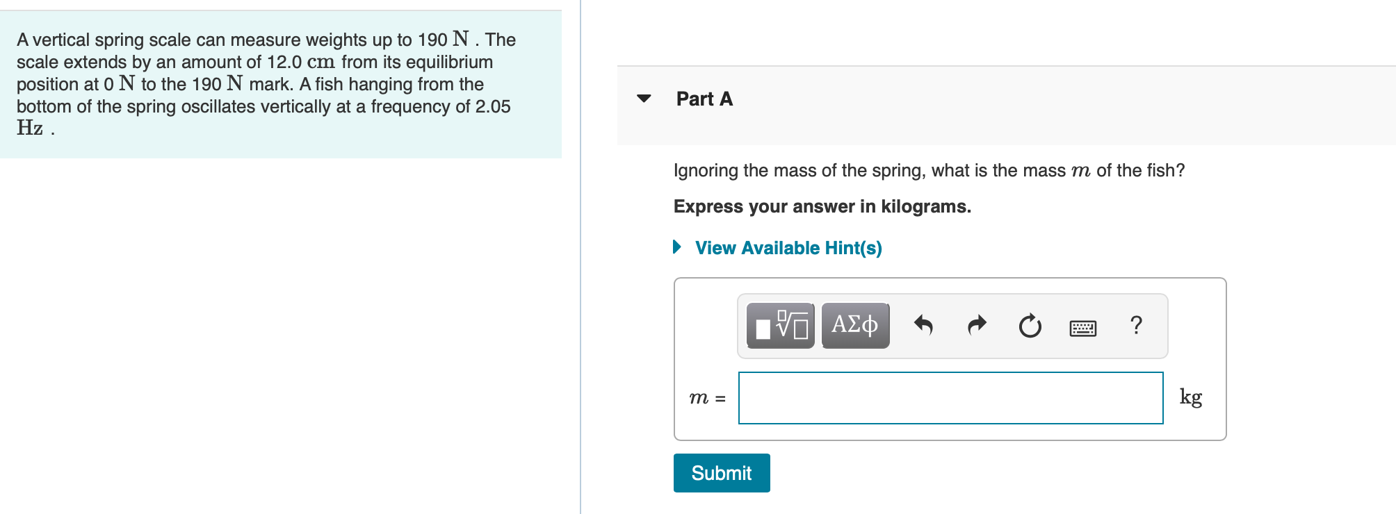 solved-a-vertical-spring-scale-can-measure-weights-up-to-190-chegg