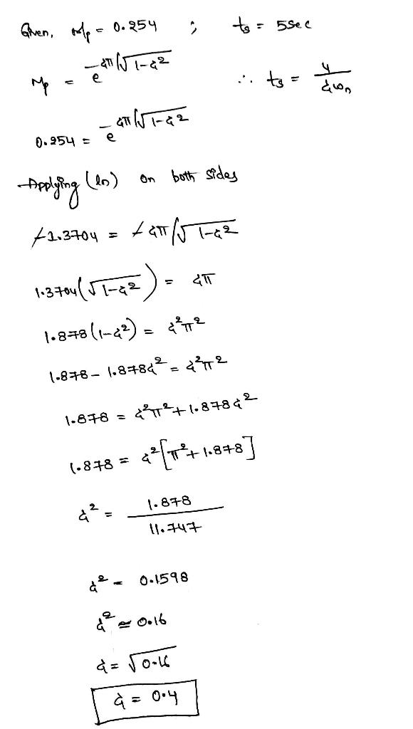 Solved PLEASE EXPLAIN STEP BY STEP IN MATLAB Consider the | Chegg.com