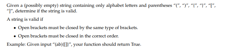 Solved Please use stacks to solve. class Stack: def | Chegg.com