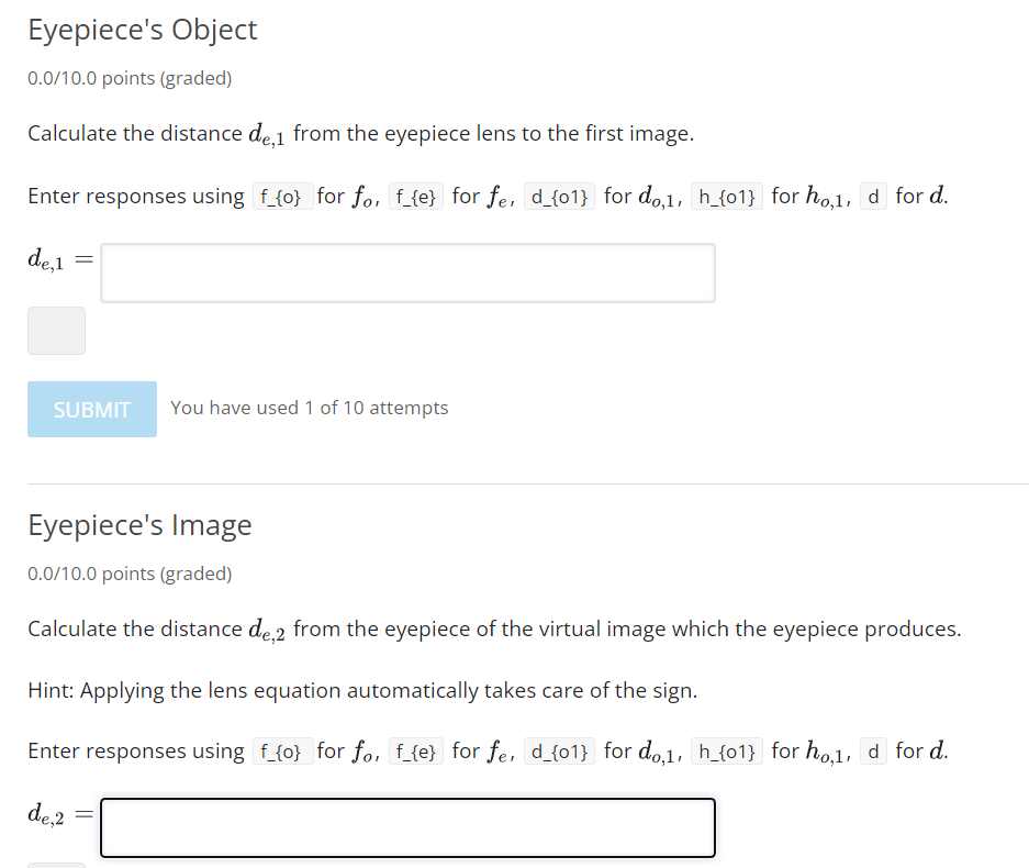Two-Lens Optics The ray tracing diagram below shows | Chegg.com