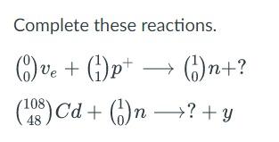 Solved Complete These Reactions. | Chegg.com