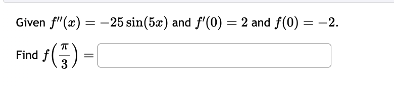 Solved Consider the function f(x) whose second derivative is | Chegg.com