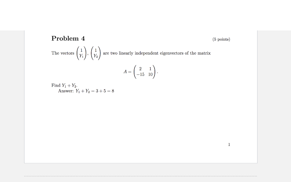 solved-the-vectors-1y1-1y2-are-two-linearly-independent-chegg
