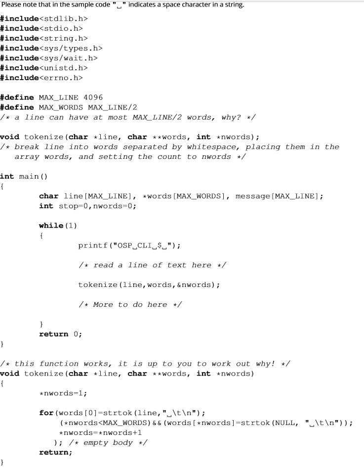 1 Introduction A Shell or Command Language | Chegg.com