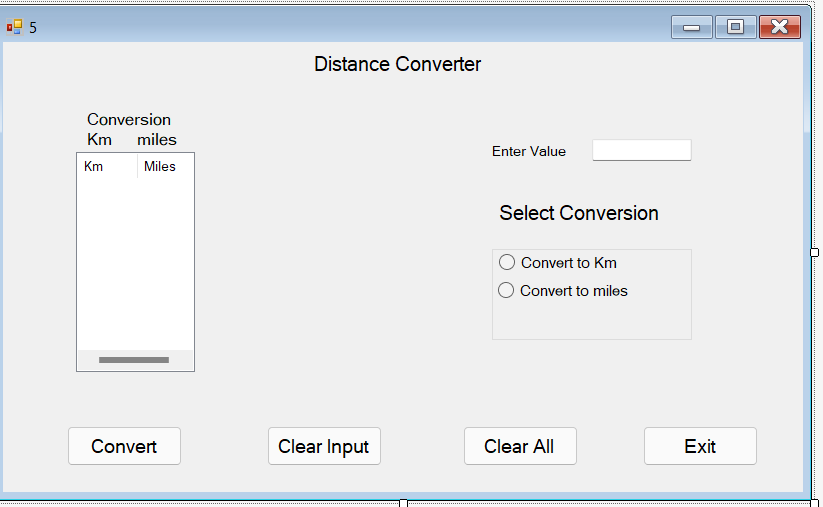 Solved How do you convert miles to km and visa versa on | Chegg.com