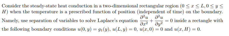 Solved Consider the steady-state heat conduction in a | Chegg.com