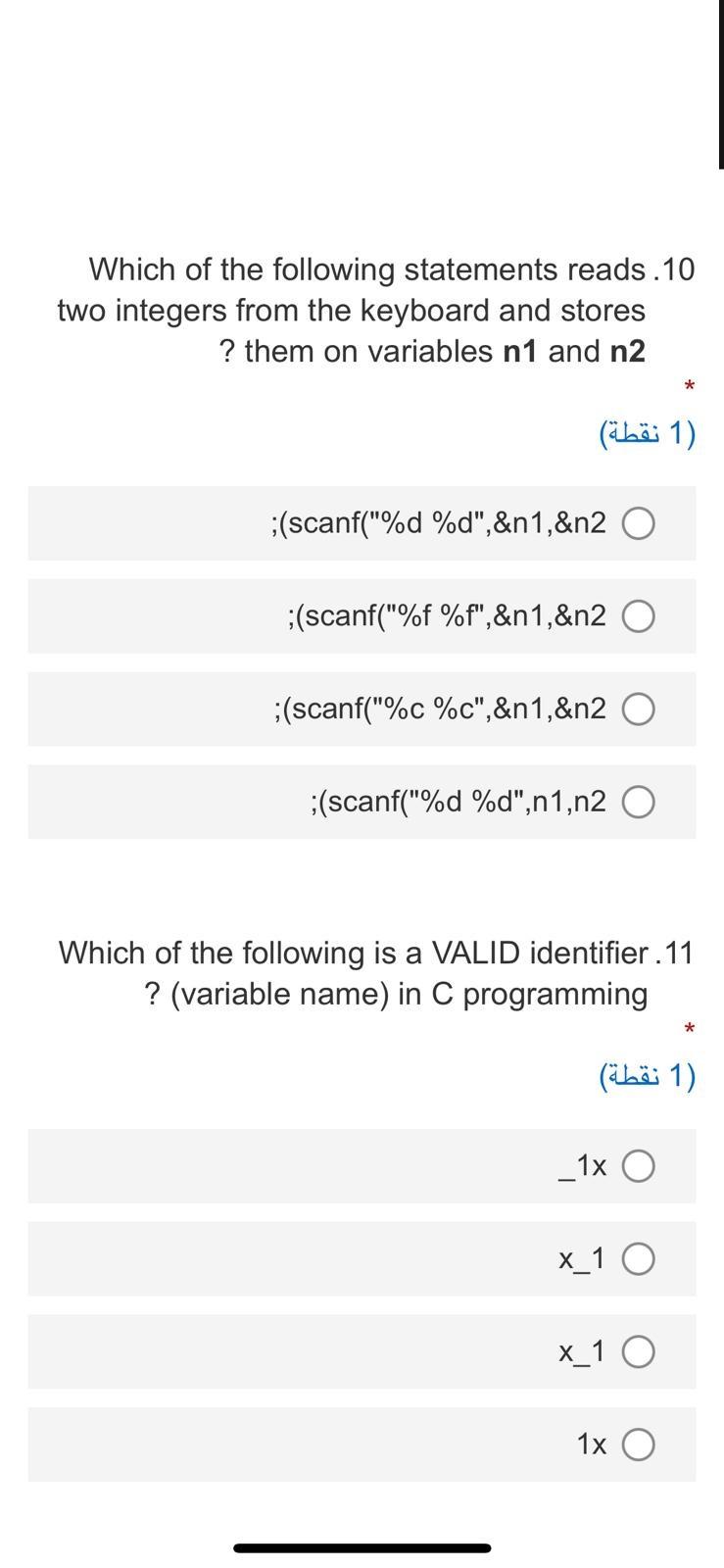 Solved Given The Following C Program. 1 | Chegg.com