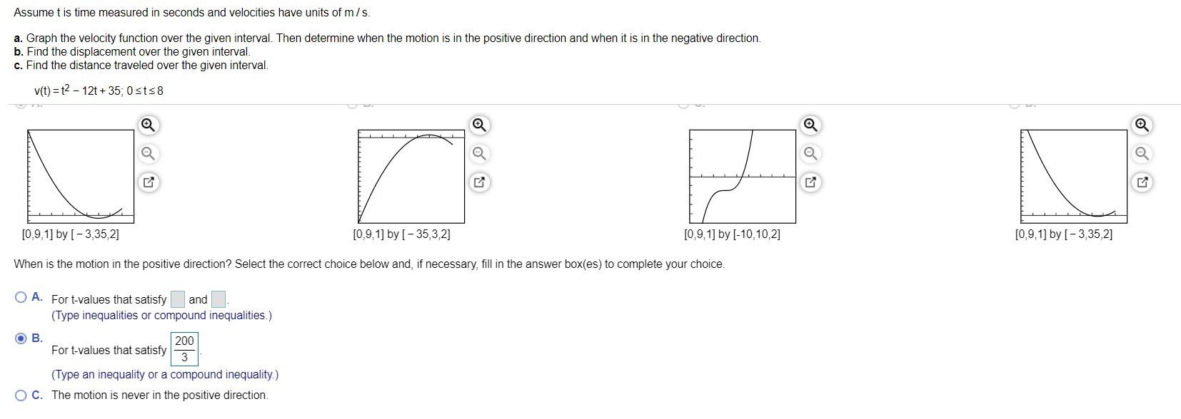 Solved Please answer part B and C and this part "When is the | Chegg.com