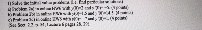 Solved Solve first pic by using the second pic. “ #1 has to | Chegg.com