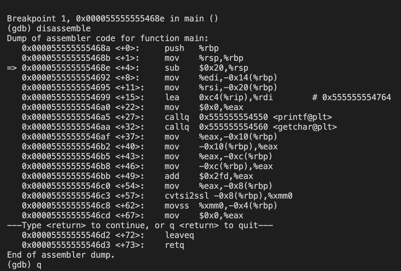 ASSEMBLY TO C Convert the following assembly codes to | Chegg.com