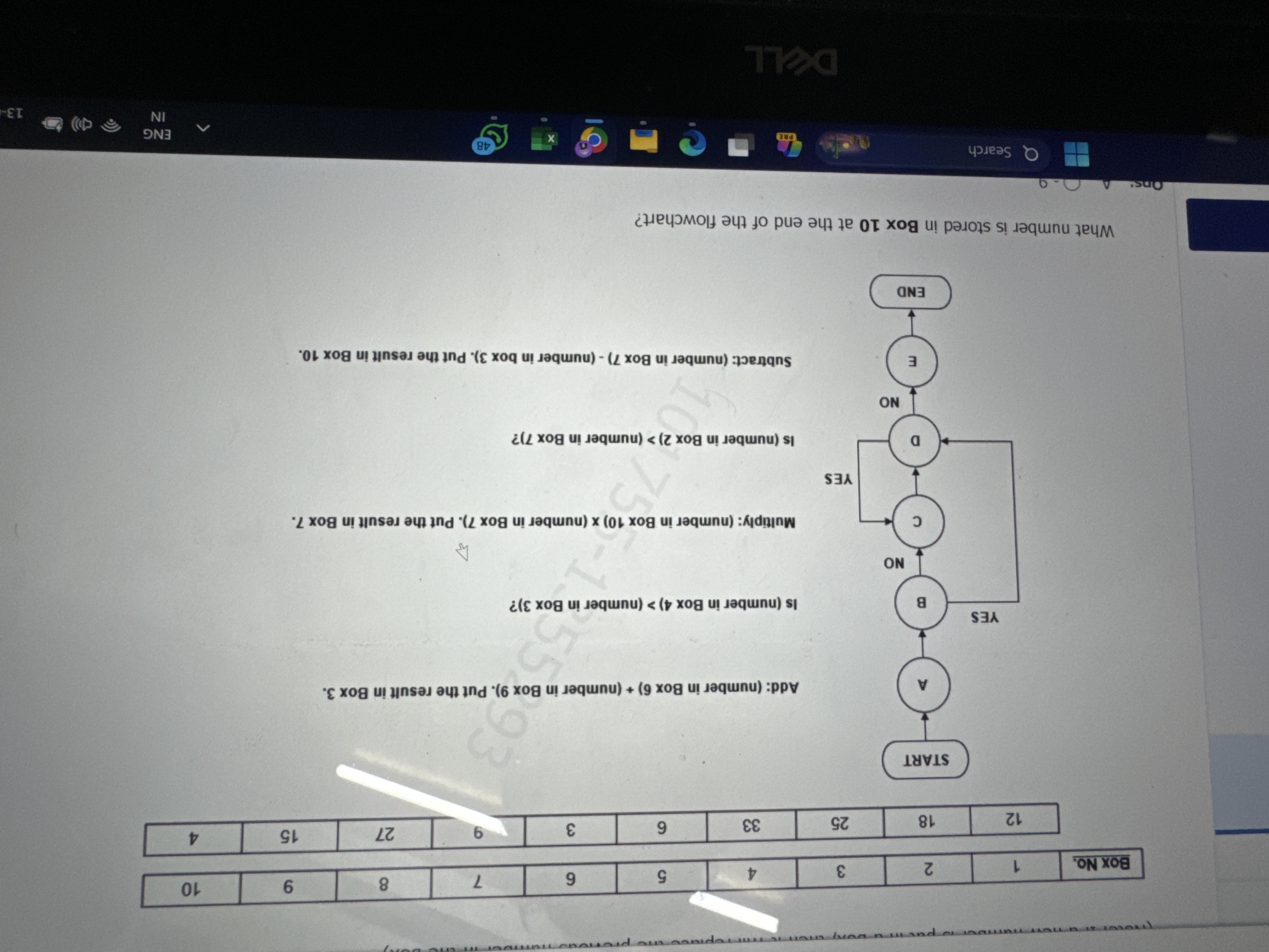 Solved Box No.123Add: (number in Box 6) + (number in Box 9). | Chegg.com
