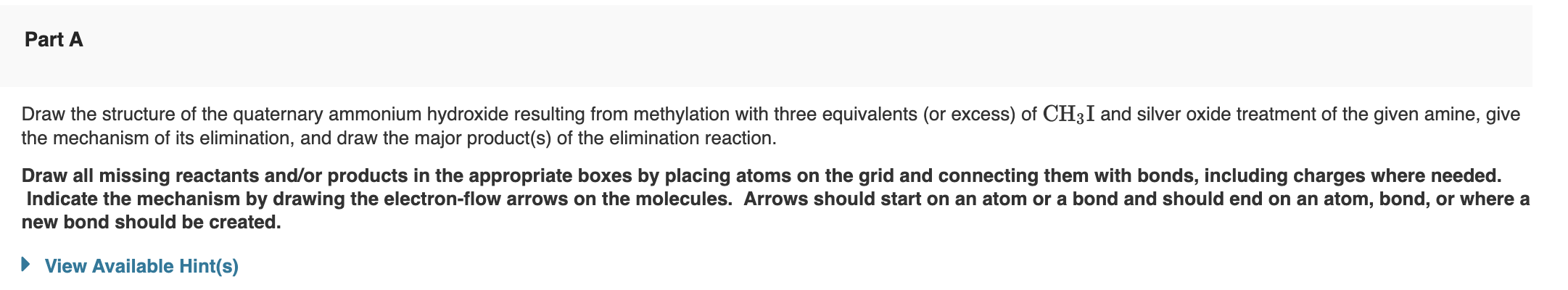 Solved Draw the structure of the quaternary ammonium | Chegg.com