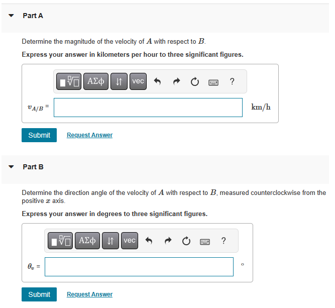 Solved At the instant shown in (Figure 1), car A has a speed | Chegg.com