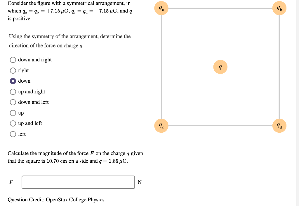 Solved 00 Consider the figure with a symmetrical | Chegg.com