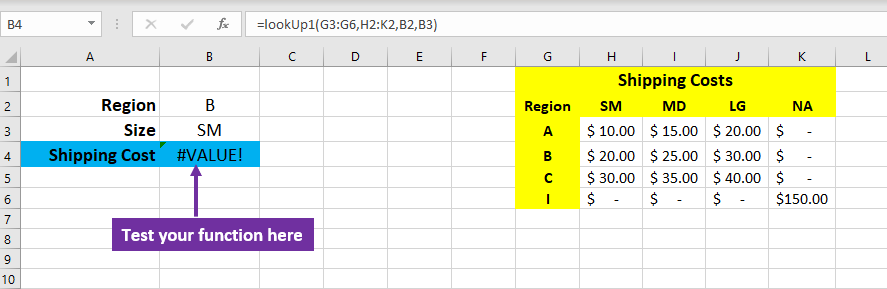 The Line Of Code Function Lookup1 Rowtable As Ran Chegg Com