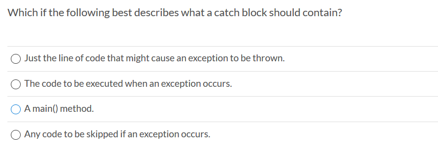 Solved What will happen when the following code fragment is | Chegg.com