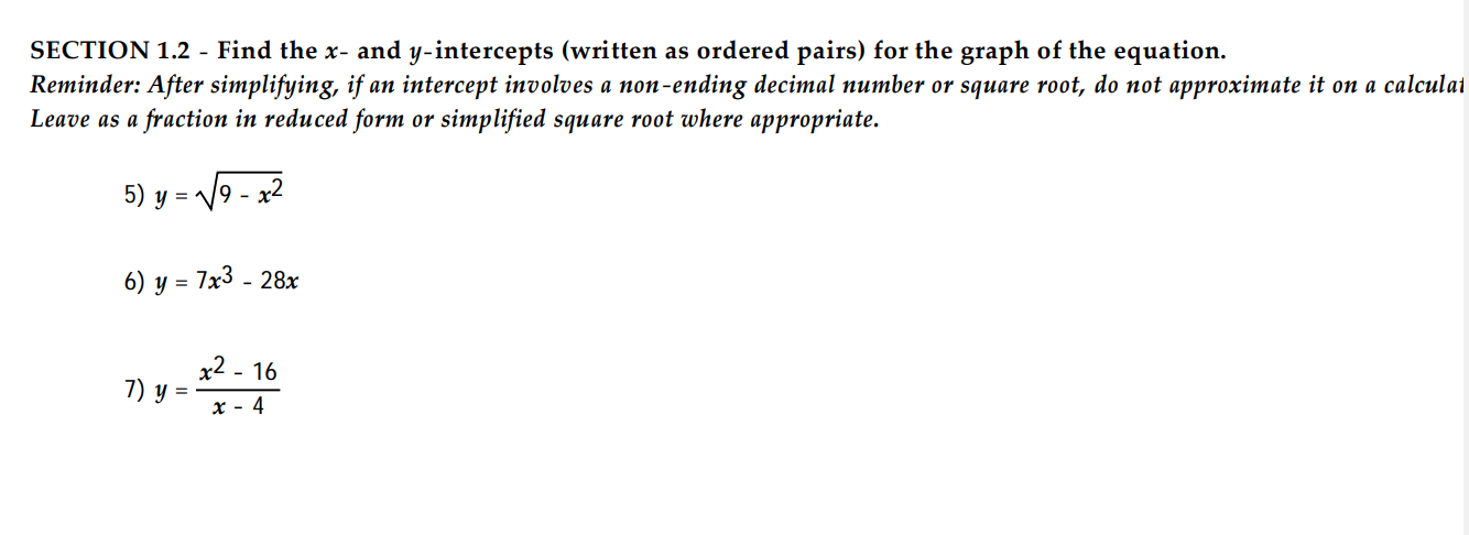 Solved I do not need them all answered I just need to know | Chegg.com