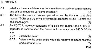 QUESTION 6 61 (2) 62 63 What are the main differences | Chegg.com