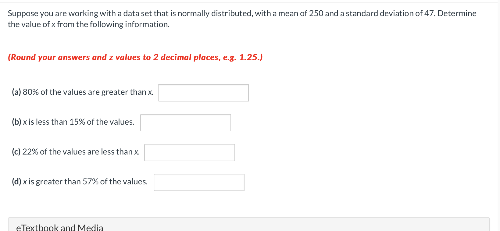 Solved Suppose you are working with a data set that is | Chegg.com