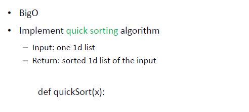 Solved • Bigo • Implement merge sorting algorithm - Input: | Chegg.com
