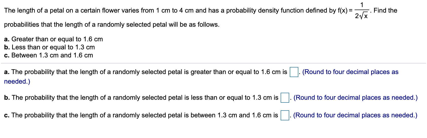 petal function