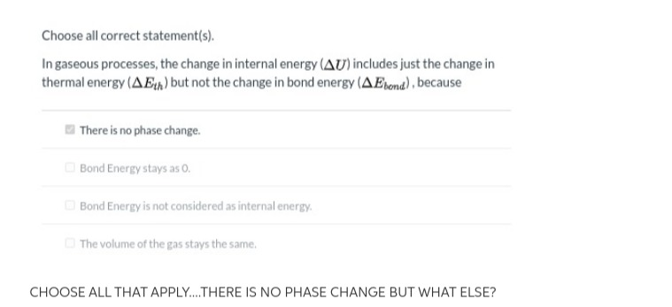 Solved Choose all correct statement(s). In gaseous | Chegg.com