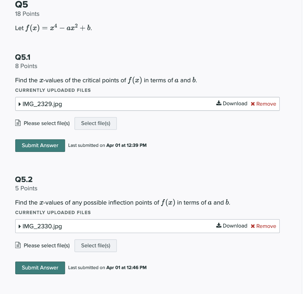 Solved just want to make sure these are right. I have the | Chegg.com