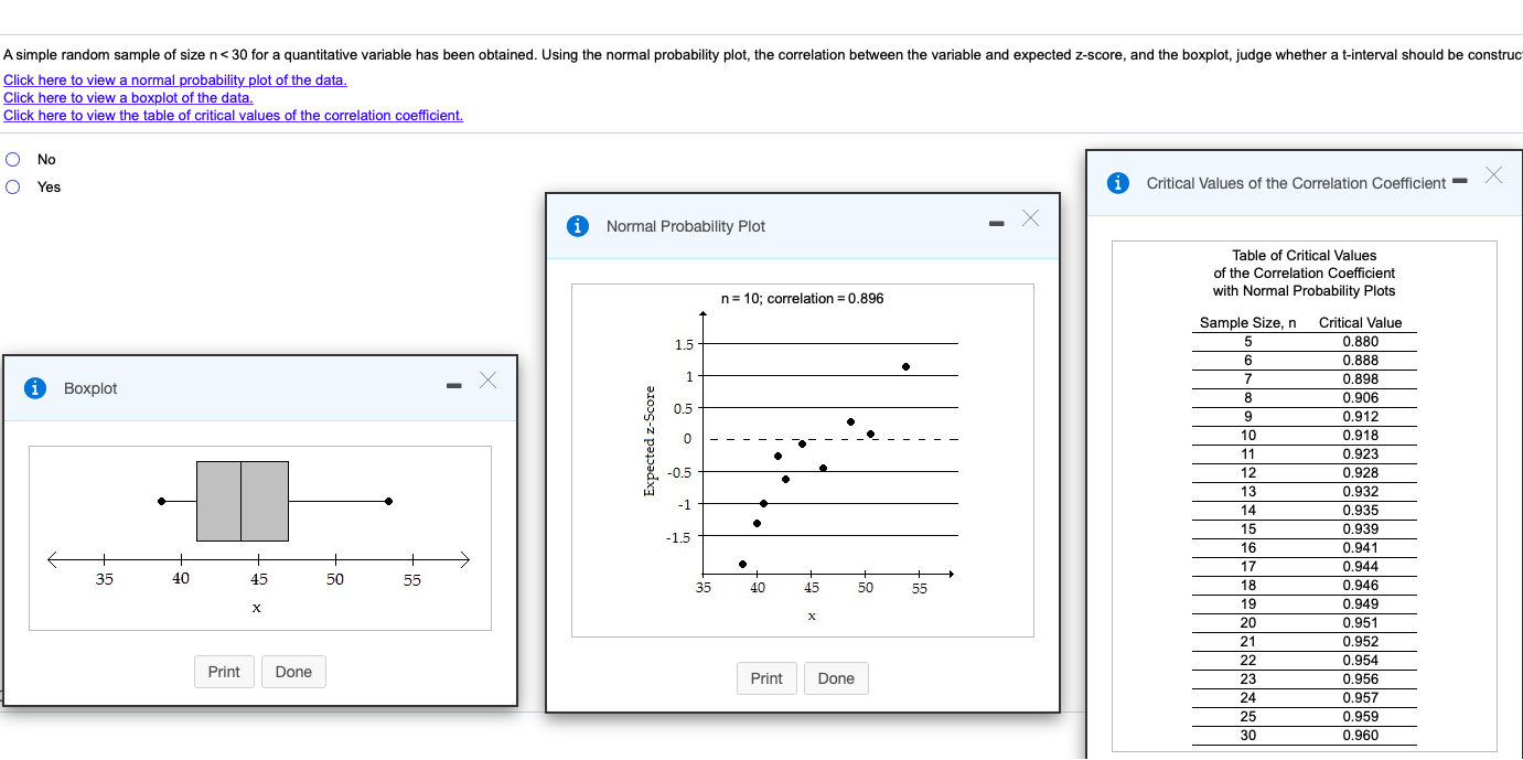 Solved A Simple Random Sample Of Size N