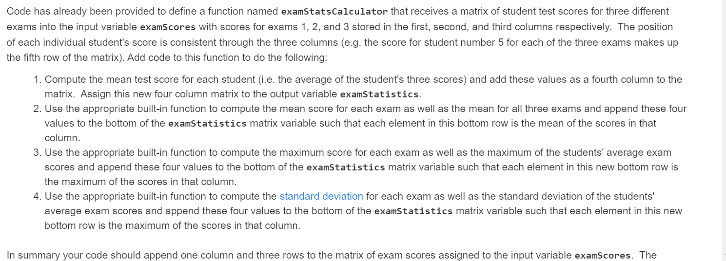 Solved Code has already been provided to define a function | Chegg.com