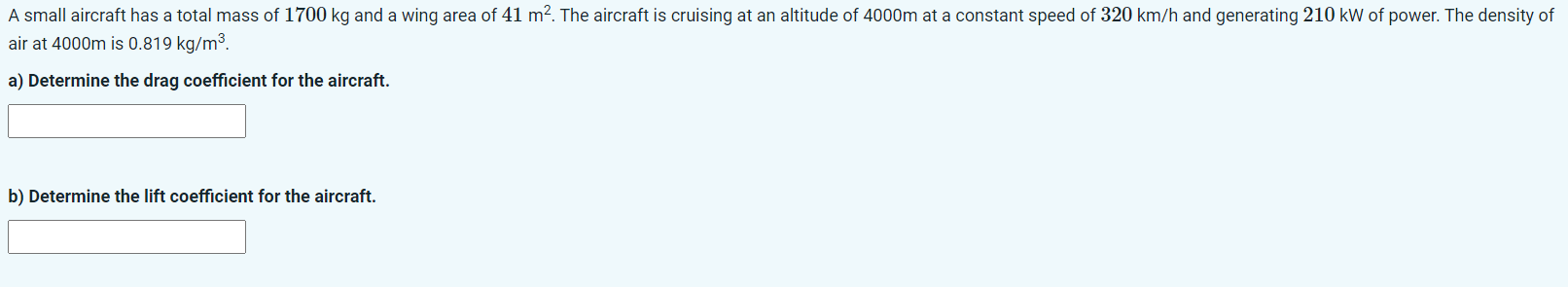 solved-a-small-aircraft-has-a-total-mass-of-1700kg-and-a-chegg