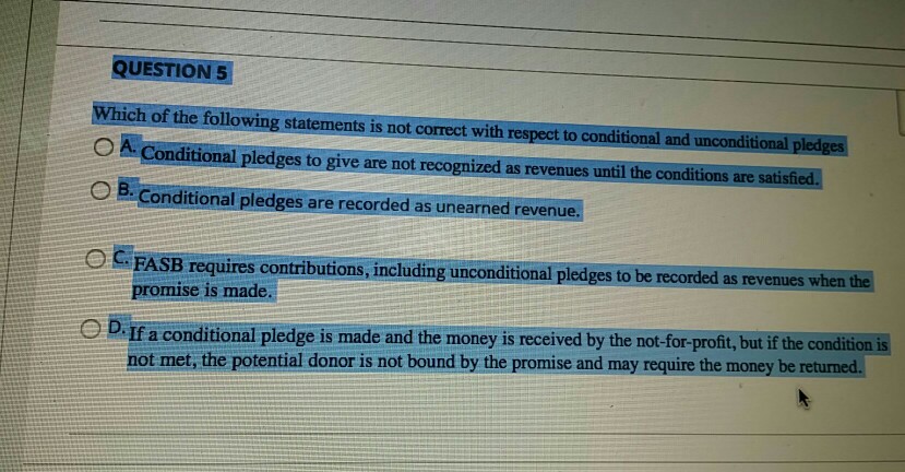 Solved QUESTIONS Which of the following statements is not | Chegg.com