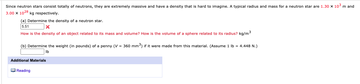 Solved Since Neutron Stars Consist Totally Of Neutrons They 9031