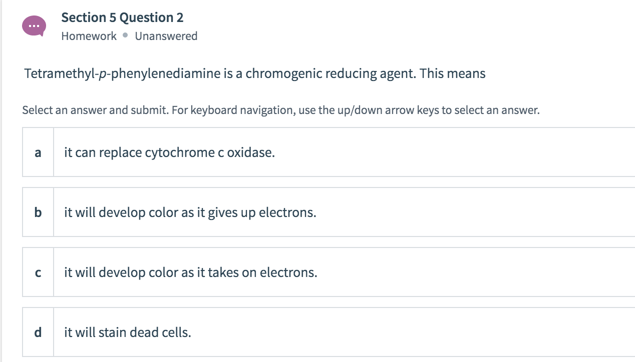 Solved Section 5 Question 2 Homework • Unanswered | Chegg.com