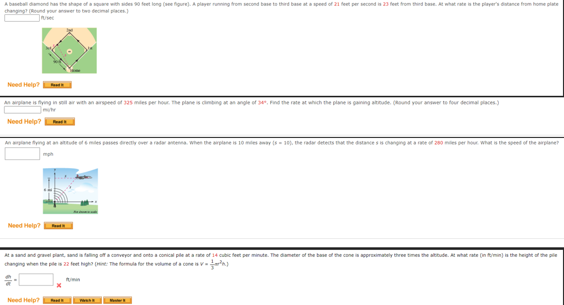 Solved A baseball diamond has the shape of a square with