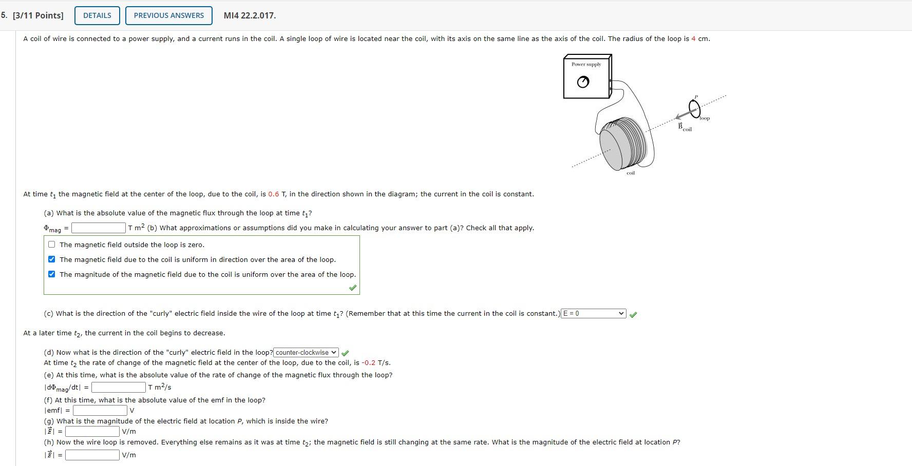 Solved 5. [3/11 Points] DETAILS PREVIOUS ANSWERS MI4