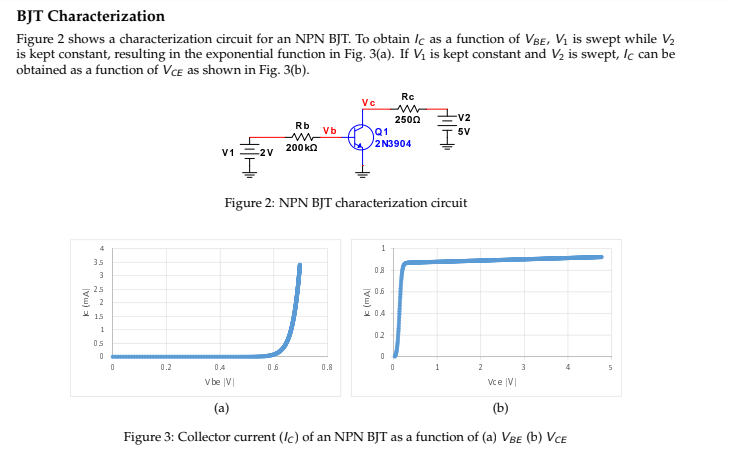 Solved How To Find Ic Hello I Need To Plot Vbe Vs Ic An Chegg Com