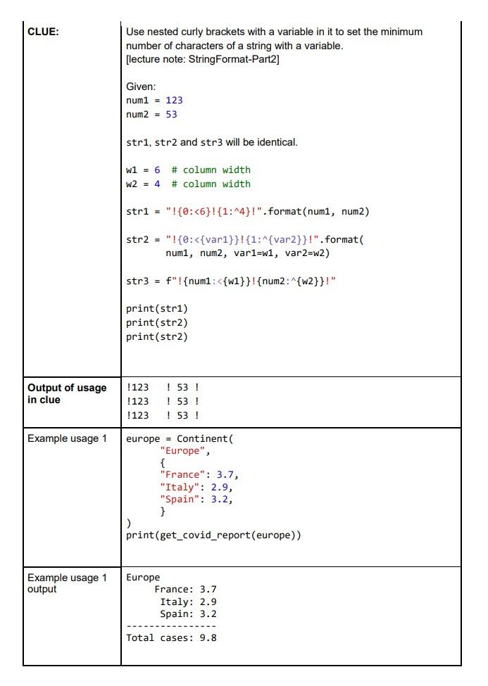 Solved Q6. Write the following function: Function name | Chegg.com