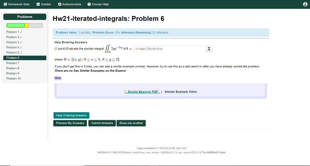 Solved Homework Sets . Grades Achievements Course Help | Chegg.com
