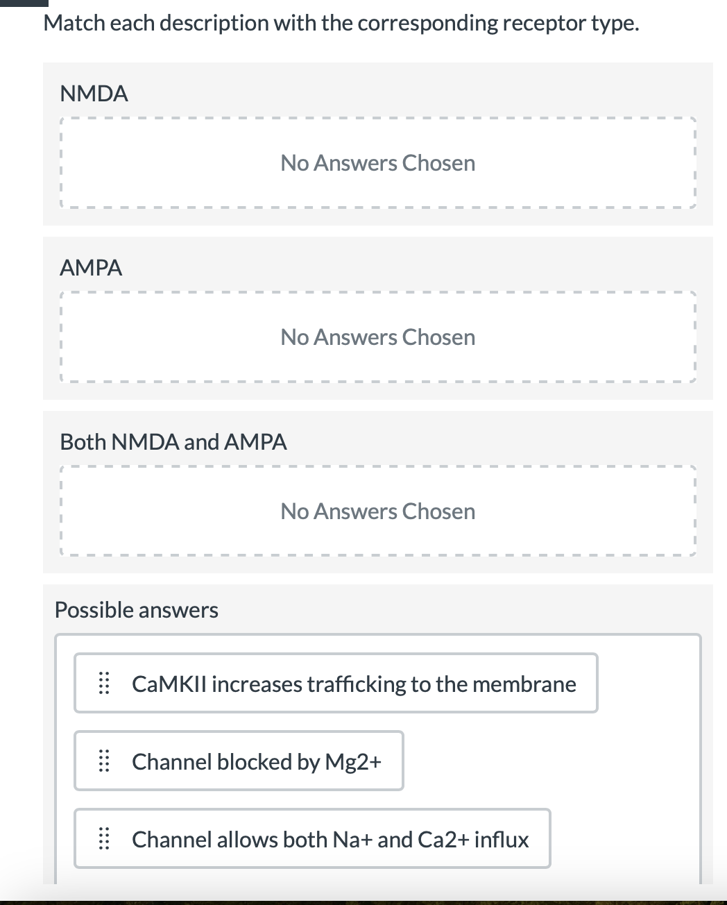 Solved Match each description with the corresponding | Chegg.com