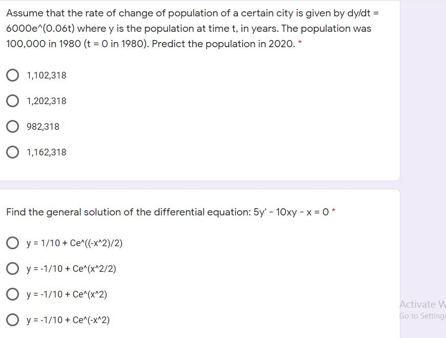 Solved Assume that the rate of change of population of a | Chegg.com