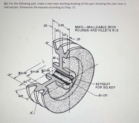 Solved Q1: For the following part, make a two-view working | Chegg.com