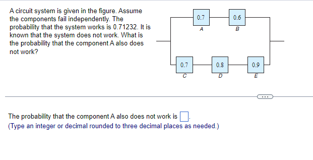 Solved A circuit system is given in the figure. Assume the | Chegg.com