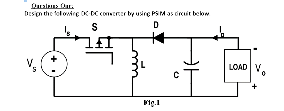 Solved this circuit is buck-boost converter - Explain how | Chegg.com