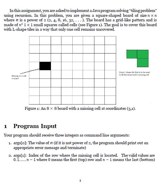 Solved In this assignment, you are asked to implement a Java | Chegg.com