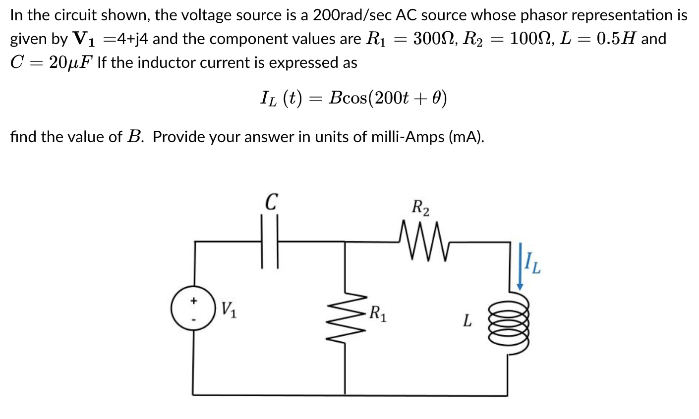 Solved In the circuit shown, the voltage source is a | Chegg.com