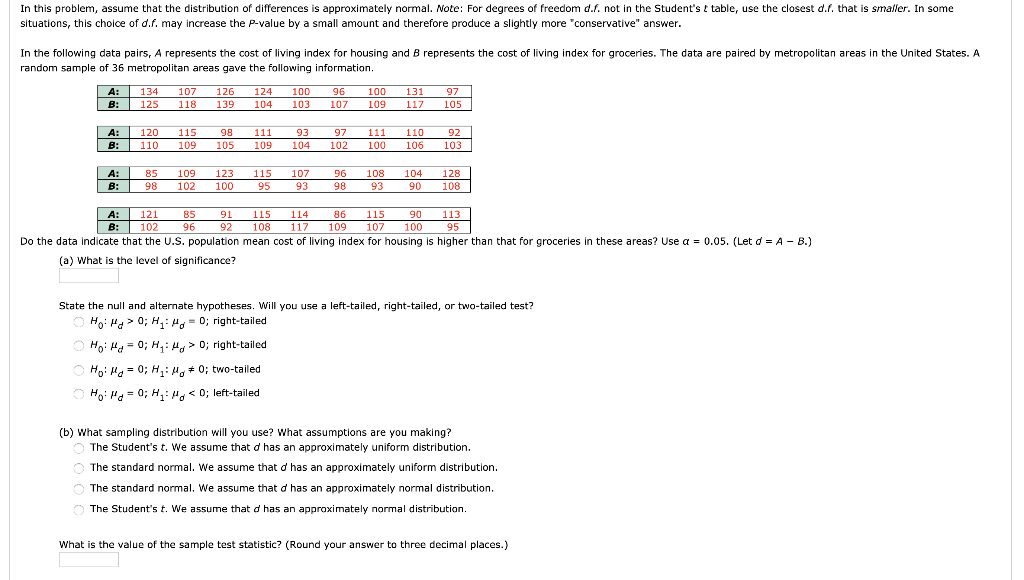 Solved In this problem, assume that the distribution of | Chegg.com