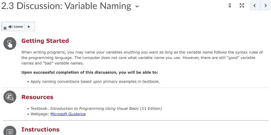 Solved BIS-344: Visual Basic Net Programming Review the | Chegg.com